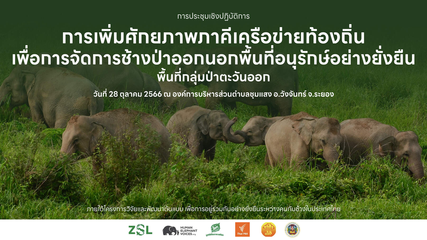 การประชุมเชิงปฏิบัติการ การเพิ่มศักยภาพภาคีเครือข่ายท้องถิ่นเพื่อการ ...